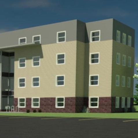 Thumbnail image of proposed new student housing unit